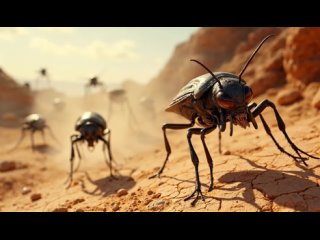 bugs in the desert