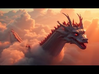 dragon in the clouds