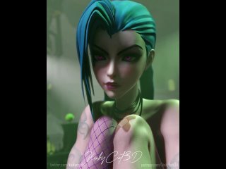 jinx-going-wild-kinkycat3d 1080p